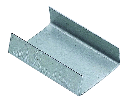 Cachets en acier, Ouvert, pour feuillard 5/8"