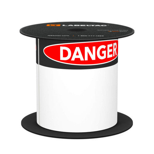 Étiquette LabelTac® 4 et Pro die-cut DANGER OSHA