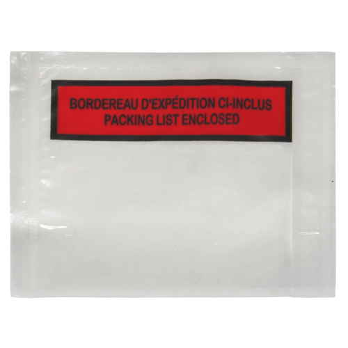 PACKING LIST ENVELOPE, 4-1/2″ L X 5-1/2″ W