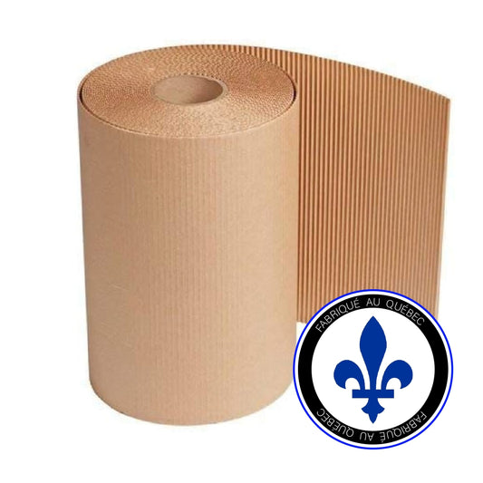 Rouleau de carton ondulé 250'