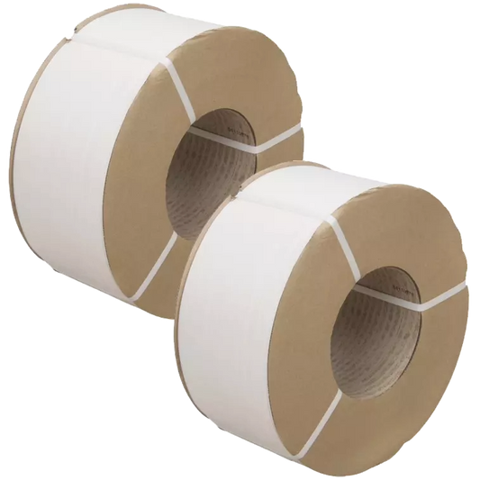 1/2” (8×8) WHITE POLYPROPYLENE STRAPPING ROLL